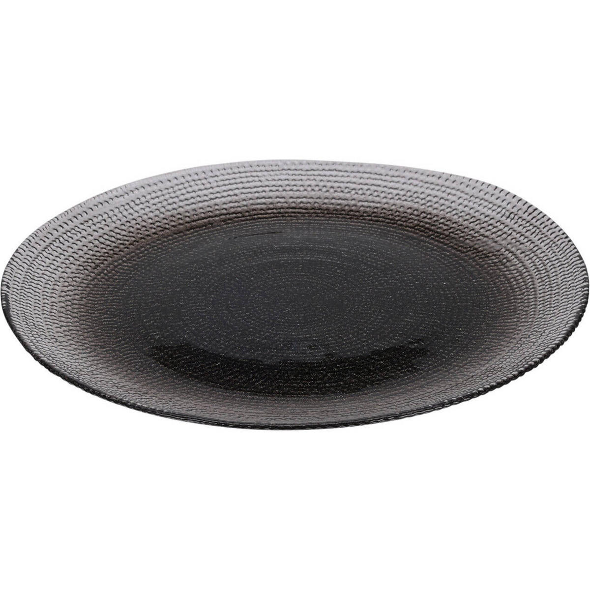 DESSERTTELLER Lakris Ø 21 cm - Anthrazit, Glas (21cm) - Home Styling Collection