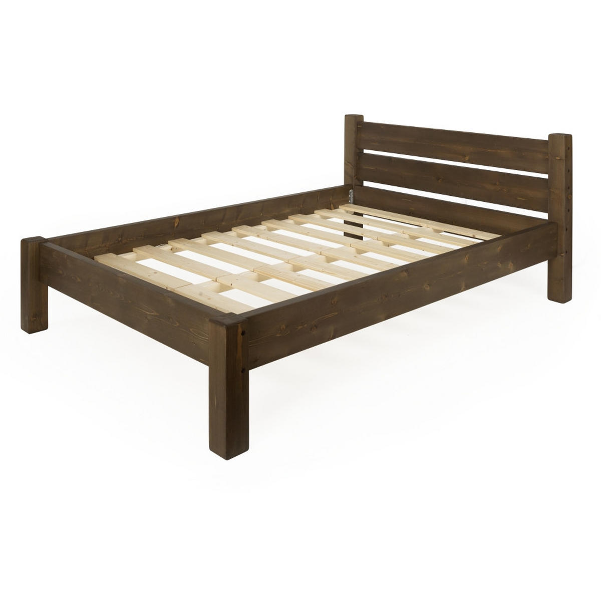 BETT 180x200 cm - Dunkelbraun, Holz (180/200cm) - MSL wooden furniture