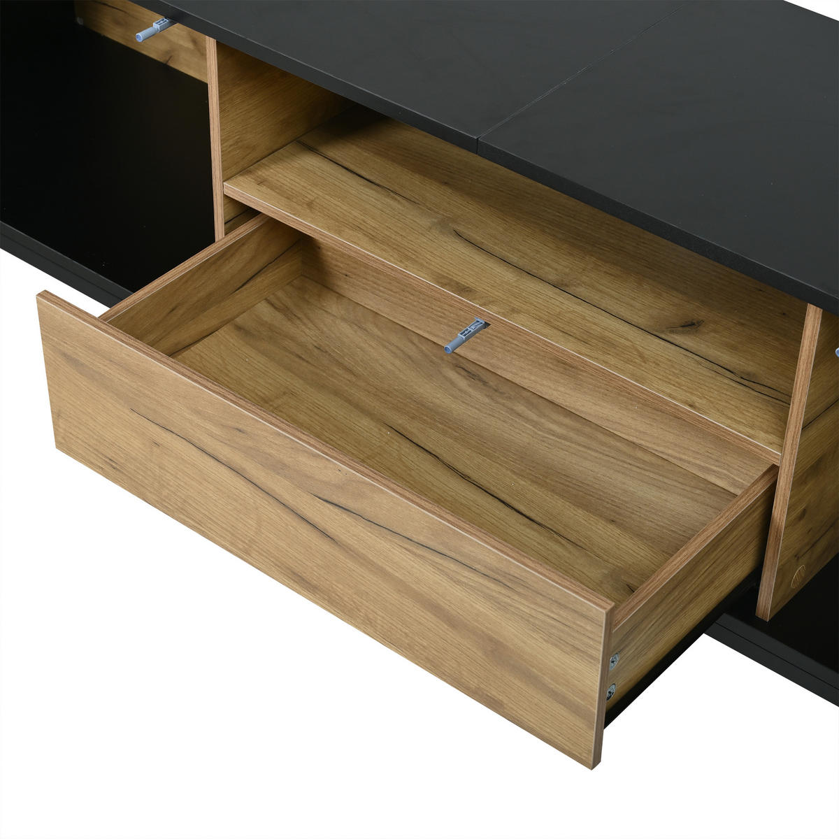TV-LOWBOARD Eichefarben 170/35/50 cm - Eichefarben, Holzwerkstoff (170/50/35cm) - PANGIVO