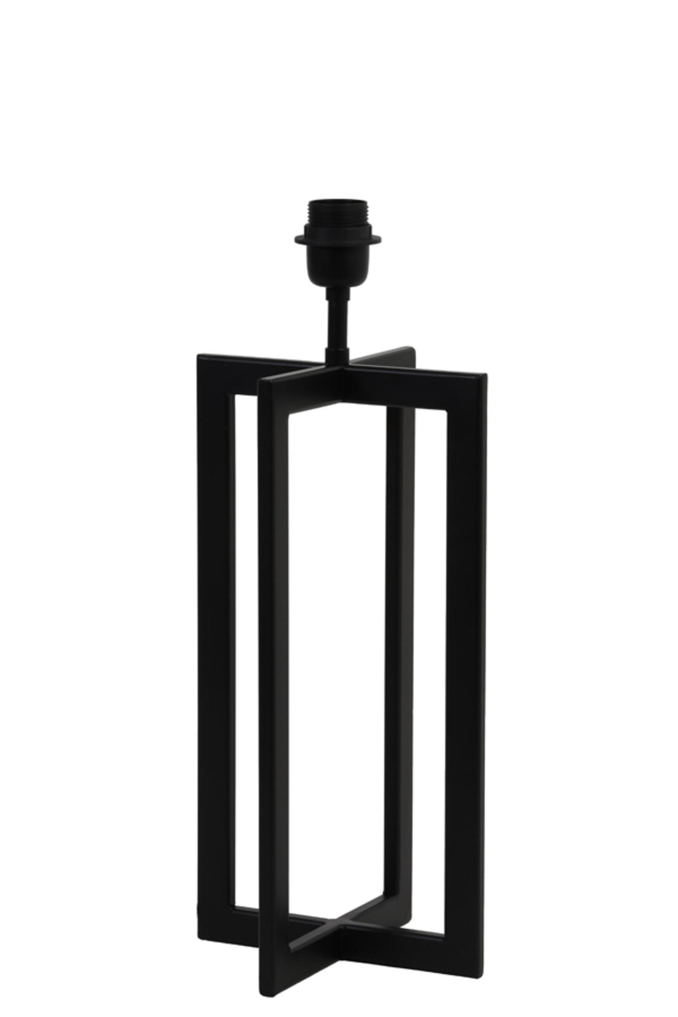 Light & Living Lampenfuss Schwarz 21x46x21 cm