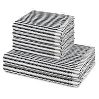 FROTTIERSET Bliss 6-teilig - Grau, Textil (50/100cm) - MÖVE