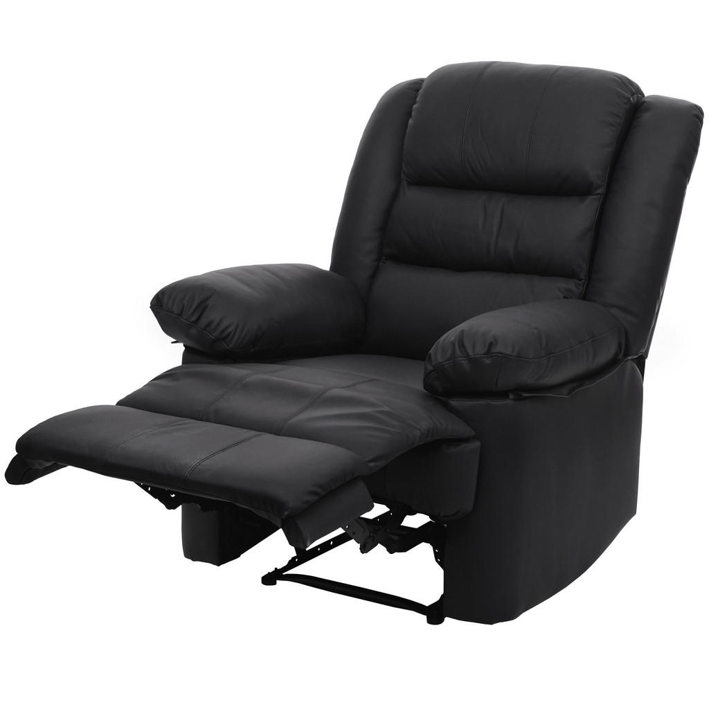 MCW RELAXAČNÍ KŘESLO Černé