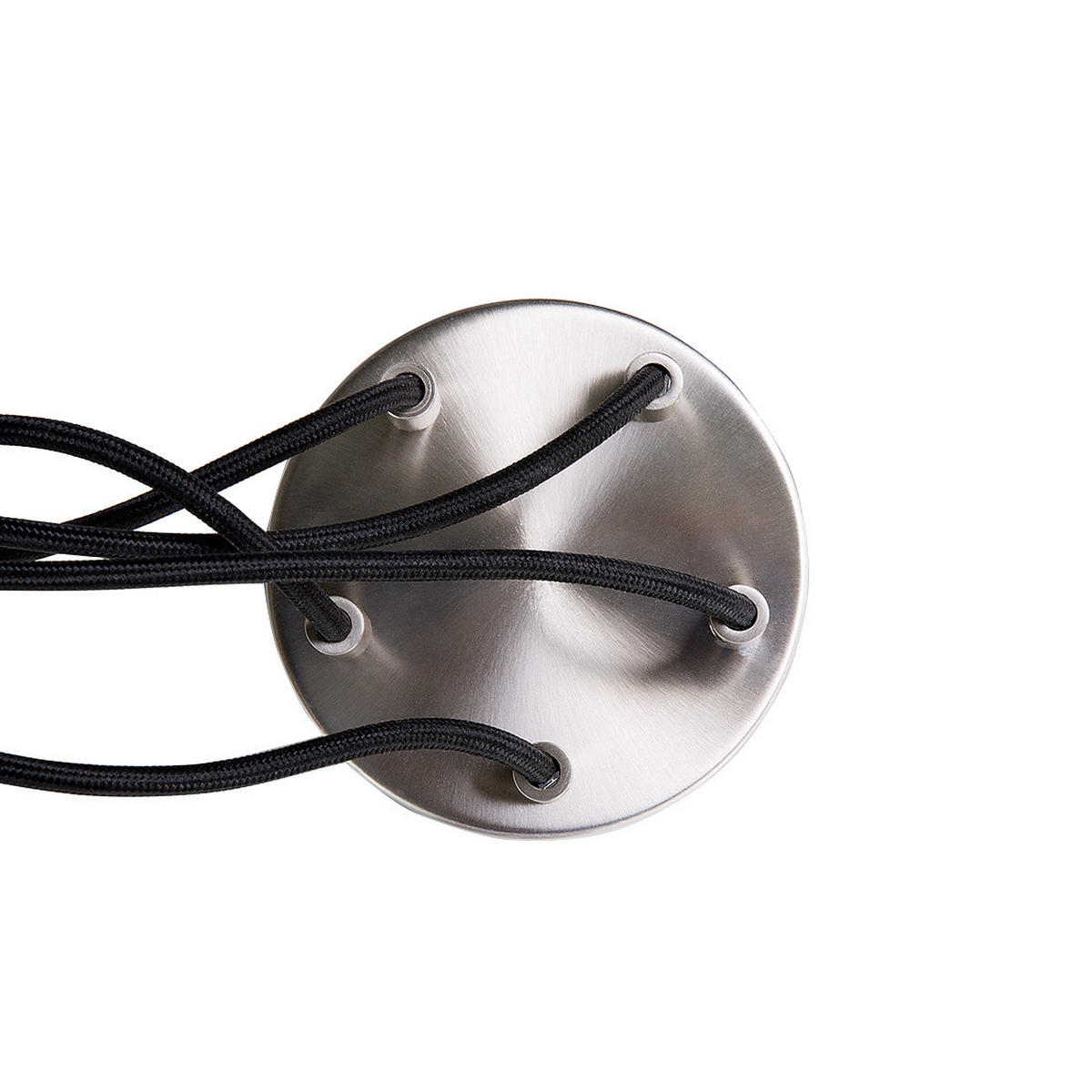 HÄNGELEUCHTE Apure 18/27/133 cm - Grau, Stein (18/27/133cm) - Beliani