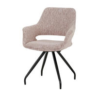 ESSZIMMERSTÜHLE Capp Rosa 61/61/88 cm - Pink, Textil (61/88/61cm) - Livingfurn