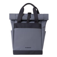 WICKELTASCHE Cerise grau Rucksack, wasserfest, Wickelunterlage, Reißverschluss, Träger, 0,94 kg - Grau, Textil (15/43/35cm) - Kikka boo