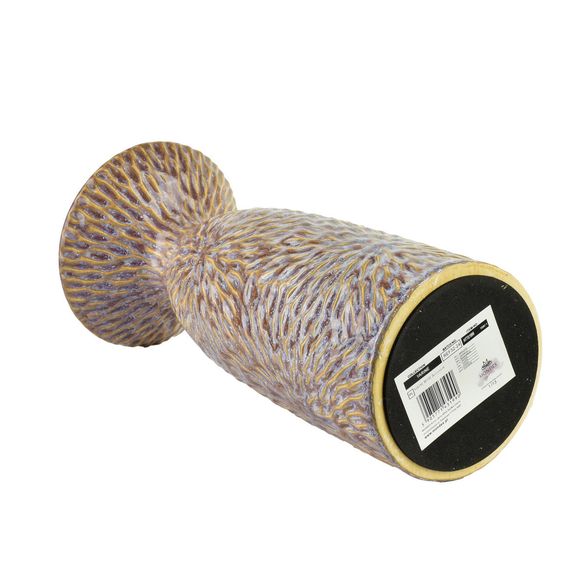 KERZENSTÄNDER Yarine Beige 11/10/25 cm Keramik - Beige, Keramik (10/25/11cm) - Mondex