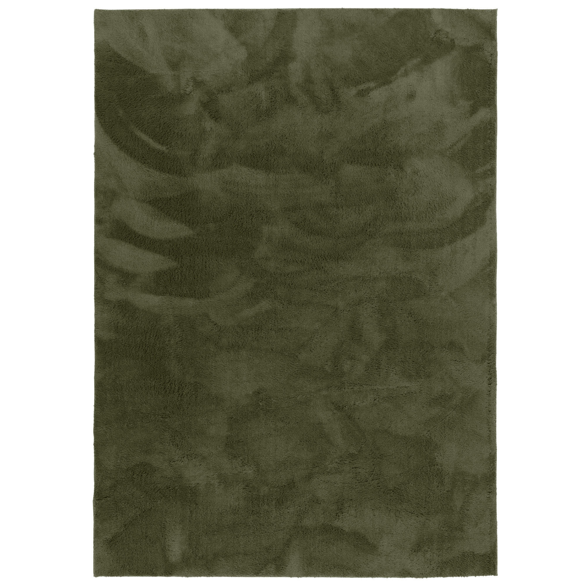 FELLTEPPICH SUPER SOFT PEARL - Waldgrün, Textil (80/150cm) - Pergamon