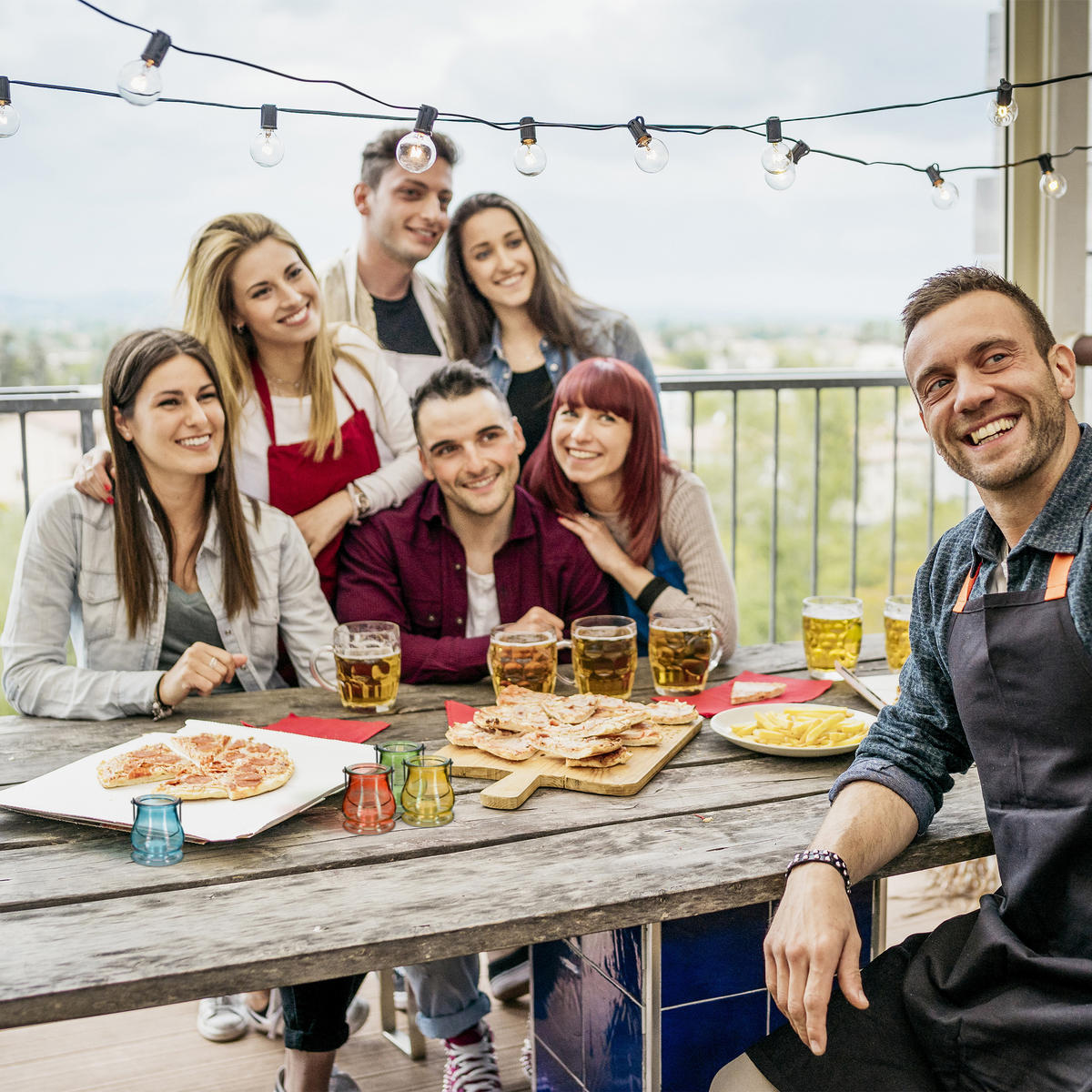 12xWINDLICHT - Multicolor, Glas/Metall (10cm) - Relaxdays