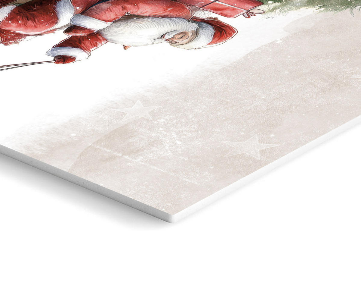 BILDERSET 3er-Set 30x40 cm Weihnachten - Beige, Kunststoff (30/40/2cm) - artissimo