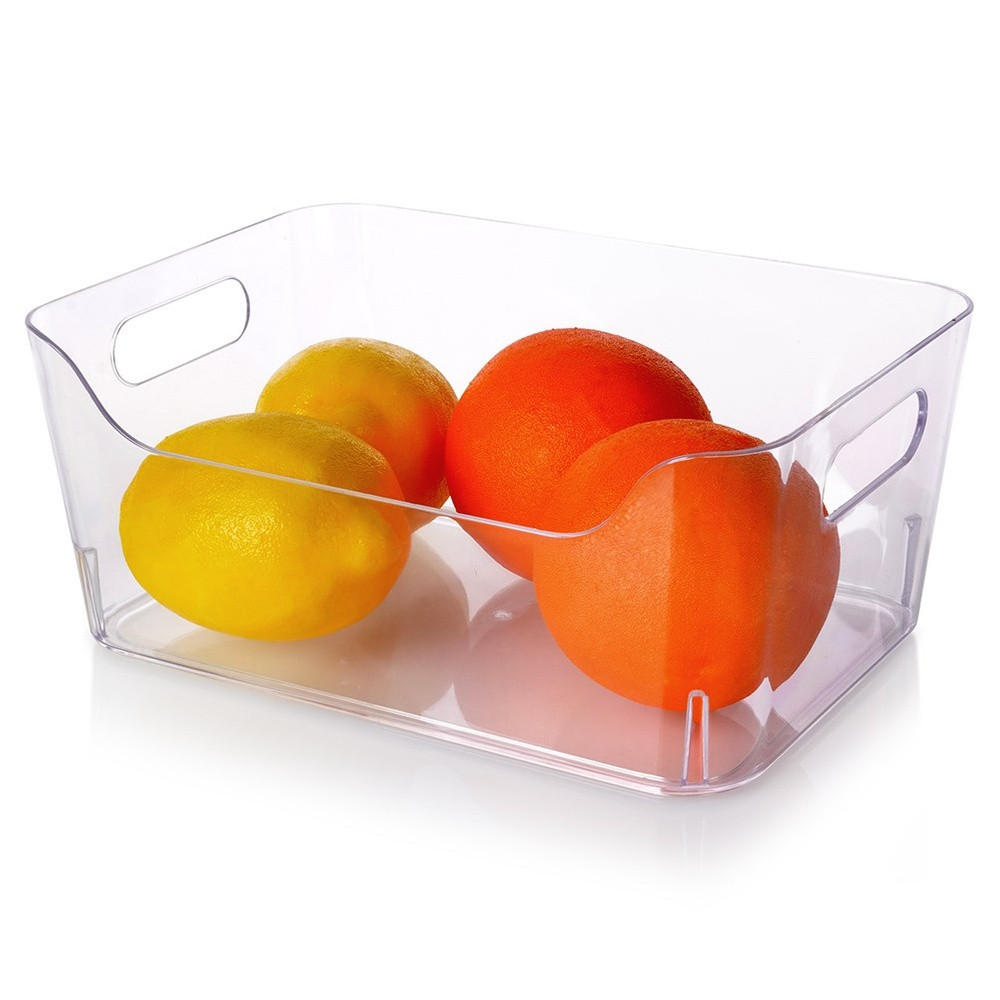 KÜHLSCHRANK-ORGANIZER 23x16x9,5 cm - Transparent, Kunststoff (23/9.5/16cm) - Excellent Houseware