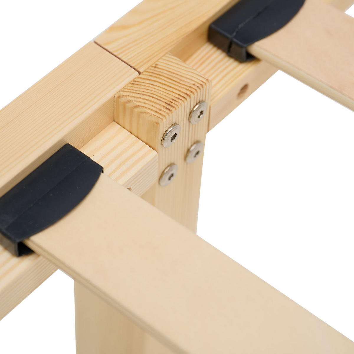 HOLZBETT 90/200 cm natur + Lattenrost - Naturfarben, Holz (90/200cm) - Homestyle4u