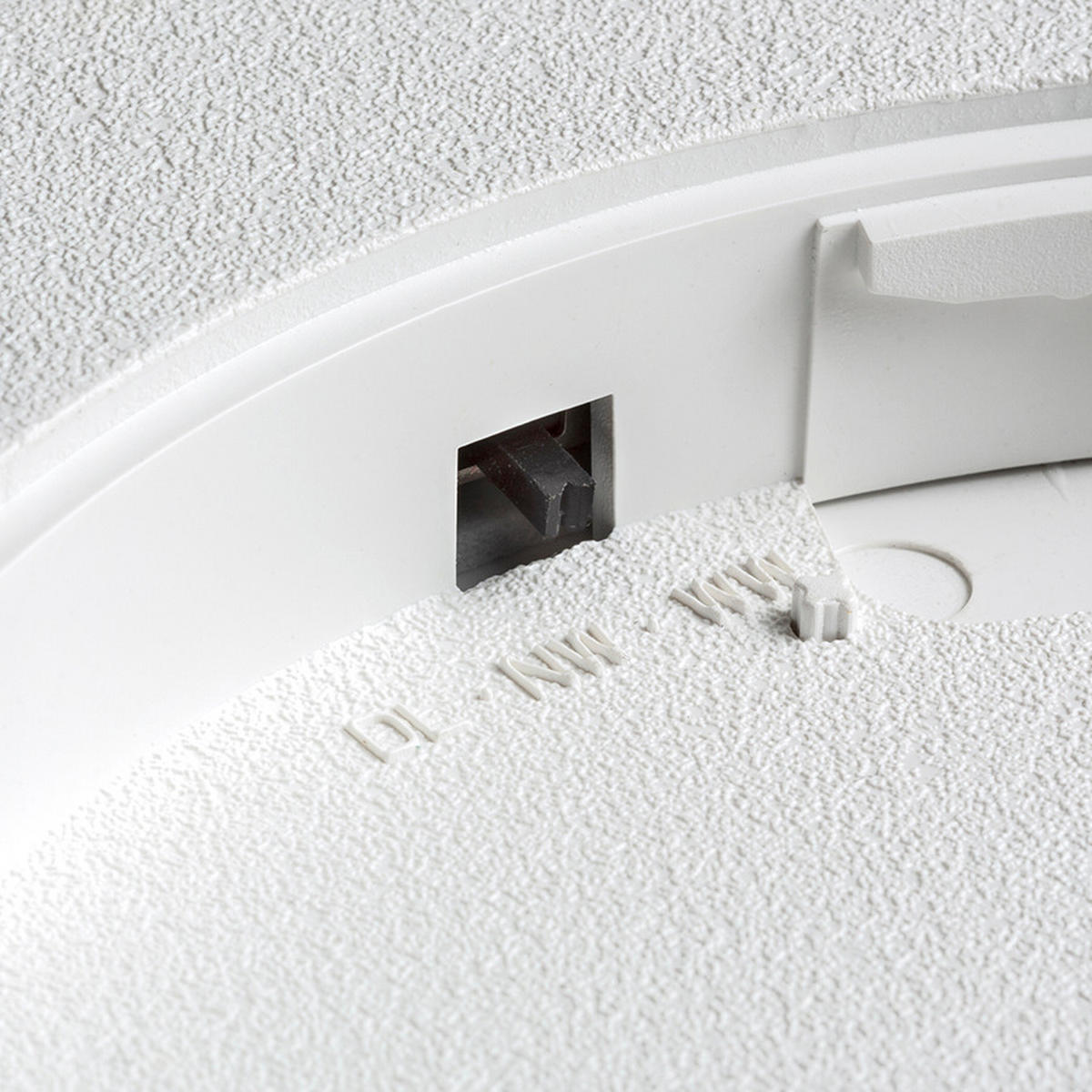 AUFBAULEUCHTE LANA 23 weiß Kunststoff 18 W - Weiß, Kunststoff (23/23/2.5cm)