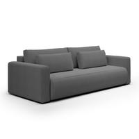 SOFA Evy 3 Sitzplätze Grau - Grau, Holz (238/82/105cm) - Petits-meubles