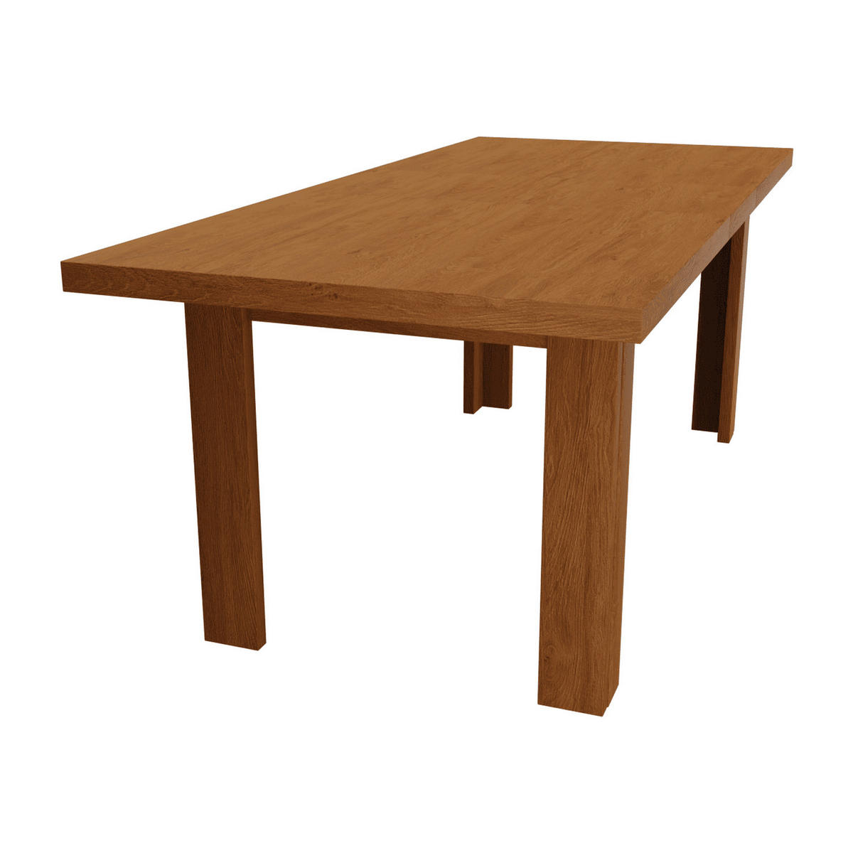 ESSTISCH ausziehbar 160-200 x 90 x 75,5 cm Esche hell - Eschefarben, Holzwerkstoff (90/160/75.5cm) - Koseto