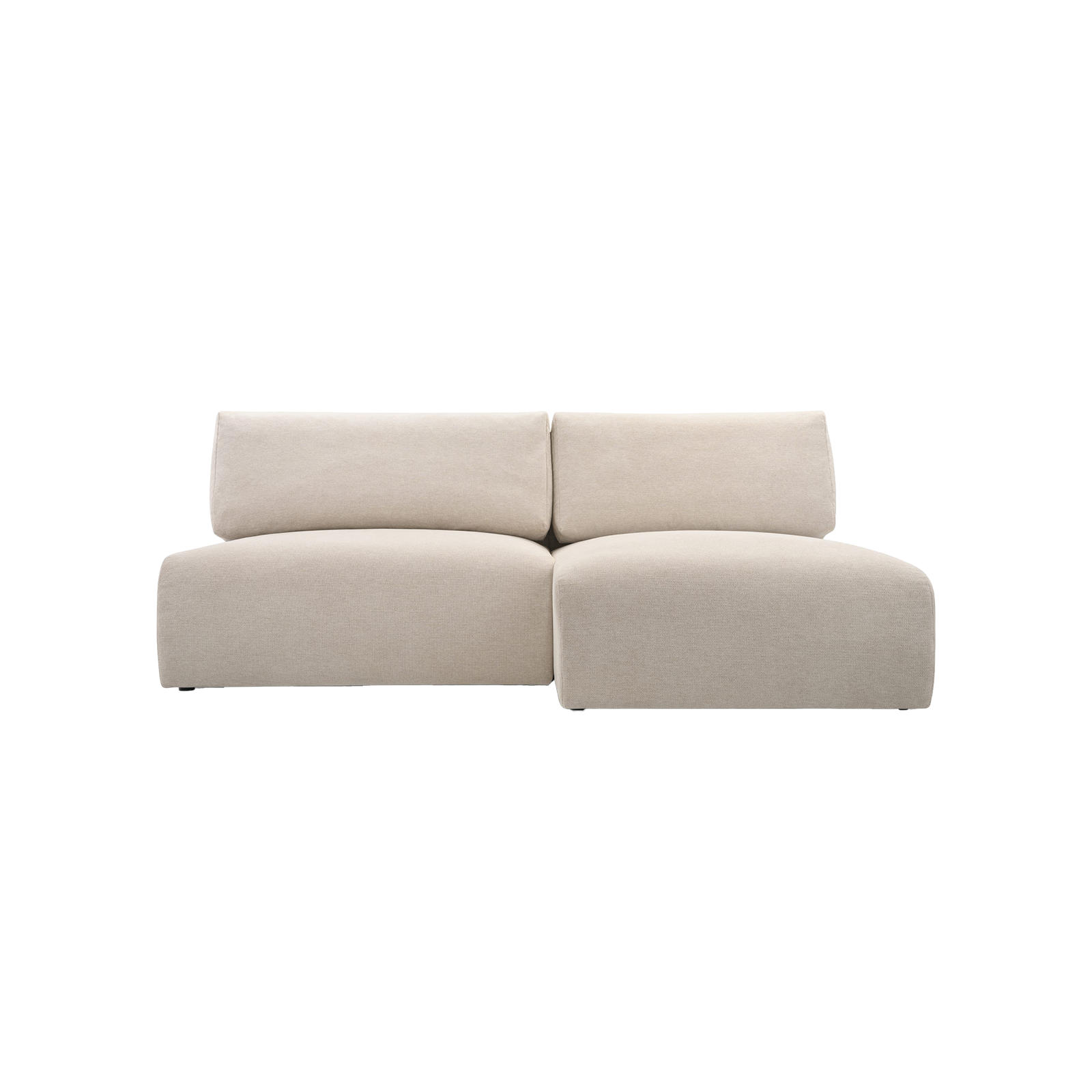 Fedve Ecksofa Beige 223x150 cm