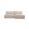 ECKSOFA Ripley mit Schlaffunktion, Beige - Beige, Textil (223/150cm) - Fedve