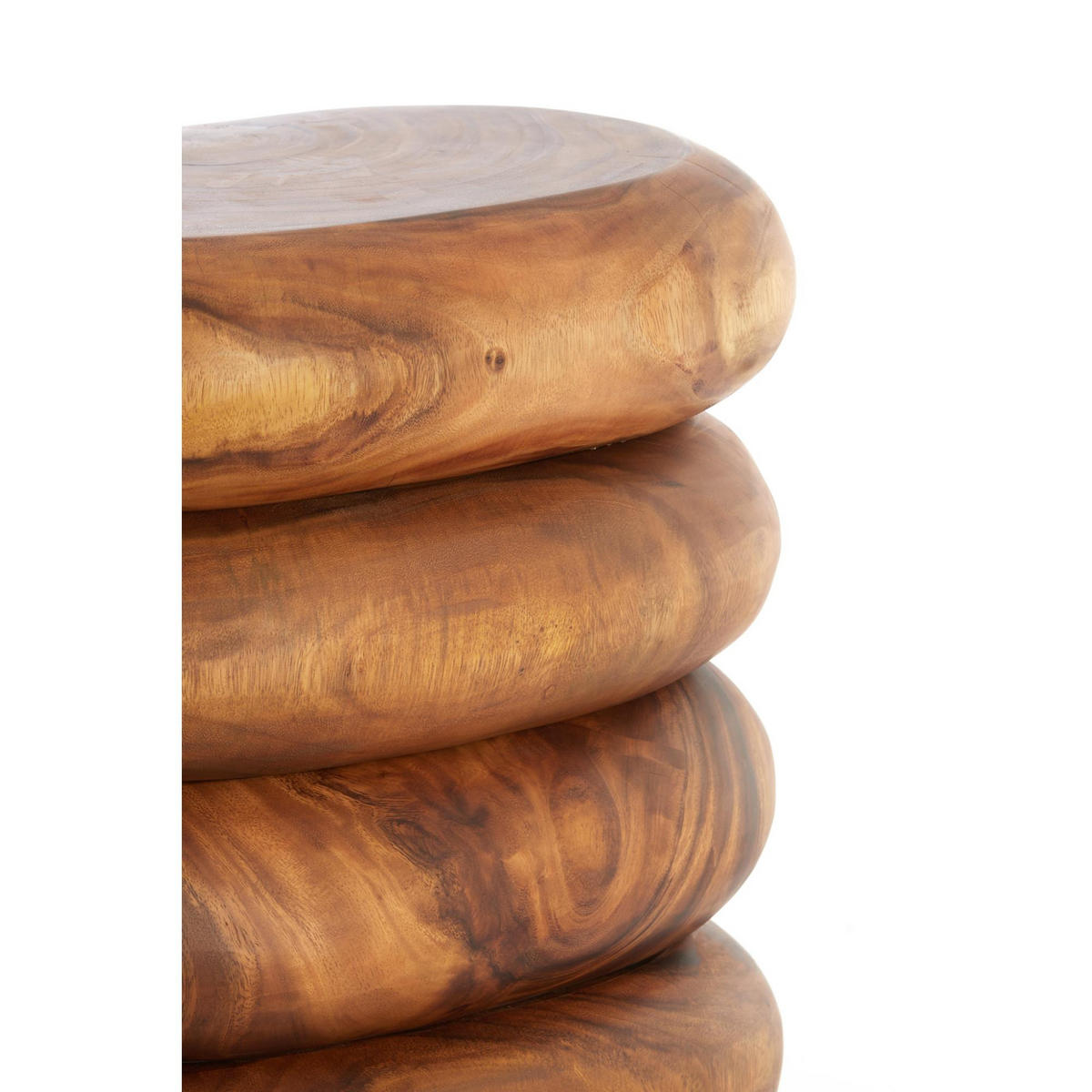 BEISTELLTISCH Facundo Braun 45/31/48 cm - Braun, Holz (45/31/48cm) - Light & Living