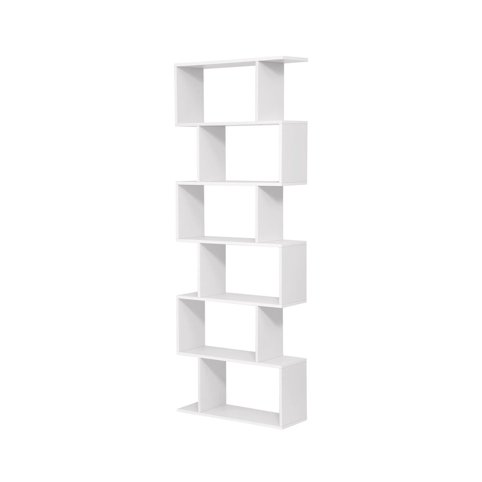 BÜCHERREGAL - Weiß, Holzwerkstoff (24/191/70cm) - Hansiro
