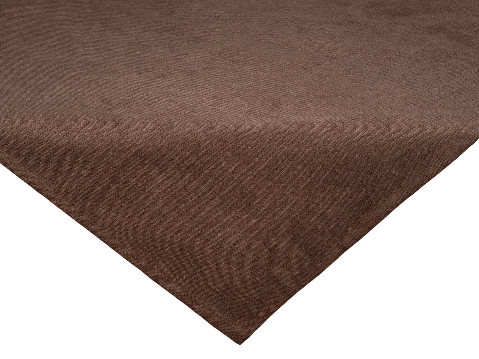 XS-MITTELDECKE FarbTon Chenille-Haptik kaffe-braun 60/60 cm - Braun, Textil (60/60cm) - beties Heimtextil
