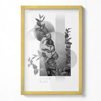 BILDERRAHMEN - Silberfarben, Kunststoff (40/60/1.5cm) - Wallfluent