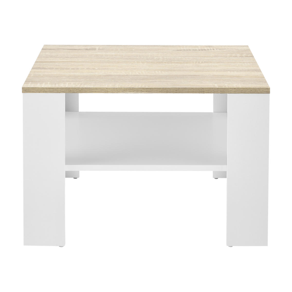 COUCHTISCH Aachen 60/60/40 - Beige, Holzwerkstoff (60/60/40cm) - [en.casa]