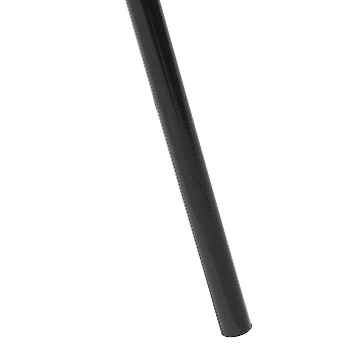 STEHLAMPE Tamega 24/24/128 cm - Schwarz, Metall (24/24/128cm) - Beliani