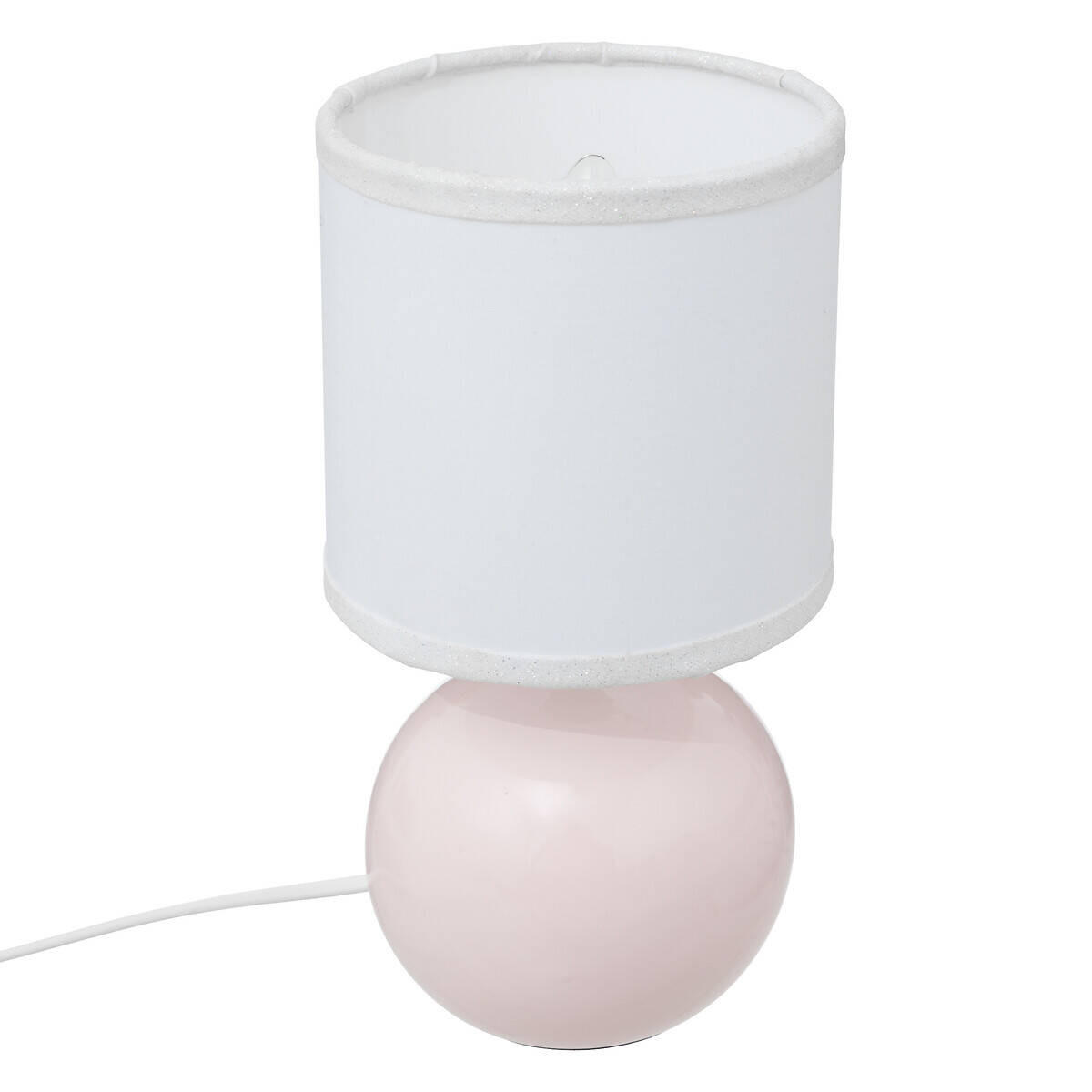 NACHTTISCHLEUCHTE 25 cm - Rosa, Keramik (13/13/24.7cm) - Atmosphera for kids