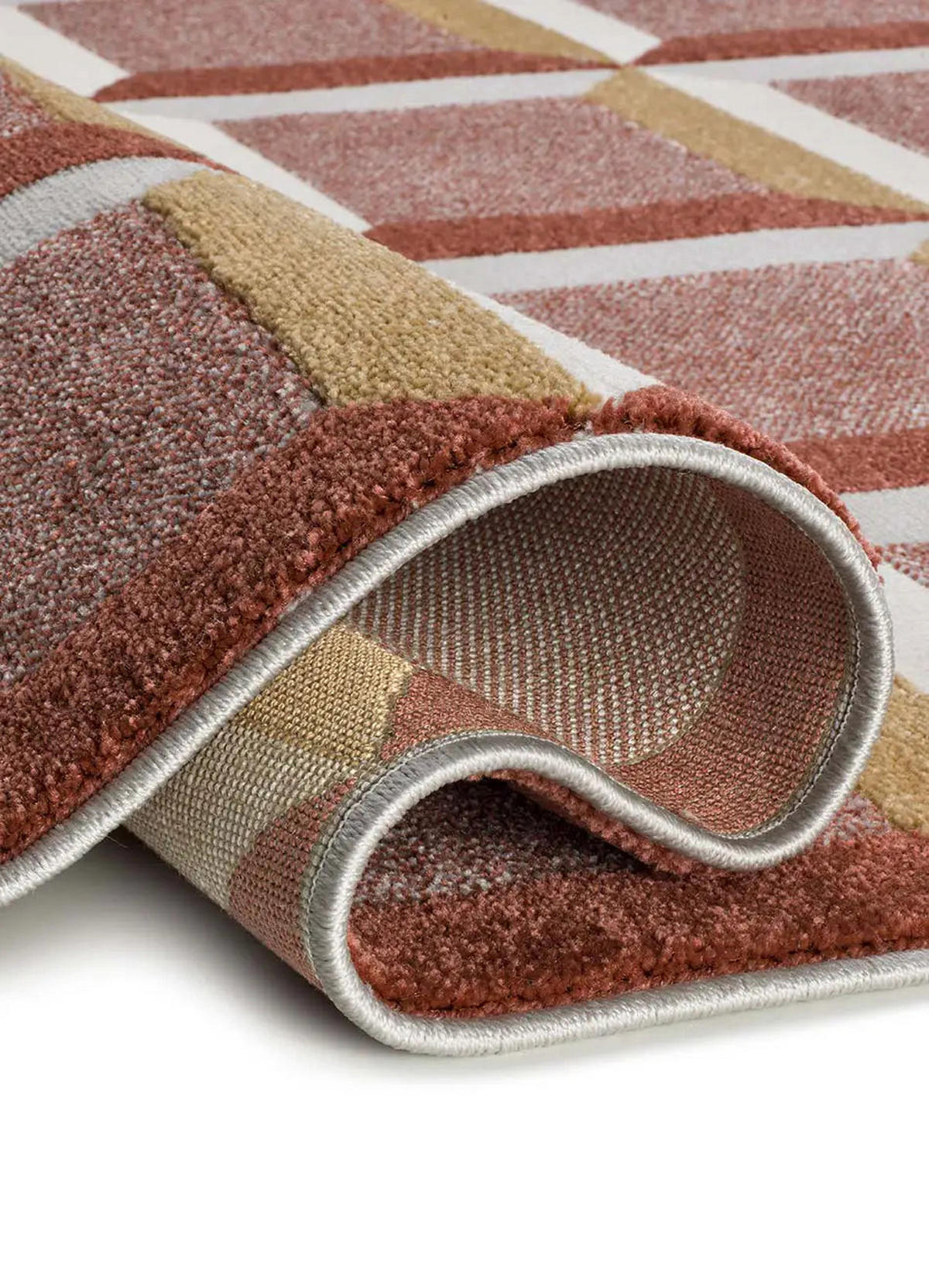 KURZFLORTEPPICH Kupfer Amara 160/230 cm - Kupferfarben, Naturmaterialien/Textil (160/230cm) - Atticgo