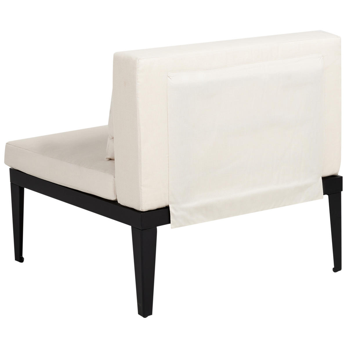 LOUNGE-SET 4-Sitzer Beige Bracciano - Hellbraun/Beige, Holz - Beliani