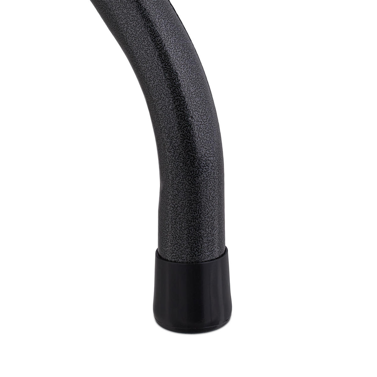 GARTENTISCH - Schwarz, Kunststoff/Metall (61/61/75cm) - Relaxdays