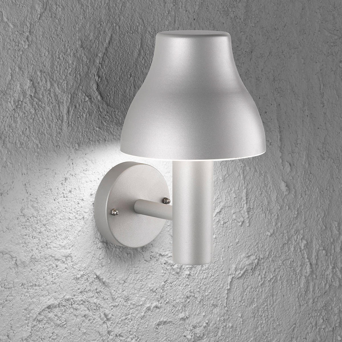 LED AUSSENLEUCHTE ALU Grau - Anthrazit, Metall (21.4/18/29cm) - Wofi