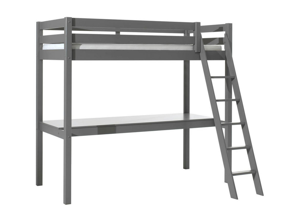 HOCHBETT Karolina 209x190x165 aus Massivholz in grau - Grau, Holz (90/200cm) - 58aufmkessel
