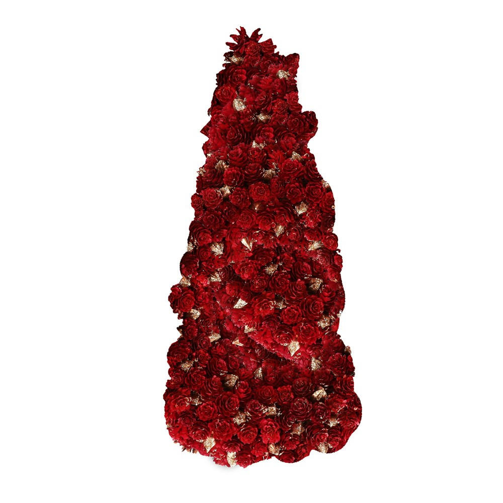 Rituali Domestici  Rituali Domestici Weihnachtsdekoration Rot 19x50x19 cm