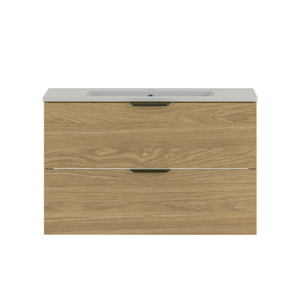 WASCHTISCH 80cm Astrid Holz - Braun, Holzwerkstoff (80/50/45.8cm) - Petits-meubles