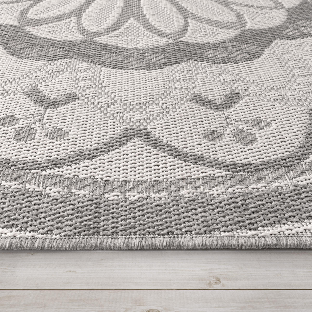 OUTDOORTEPPICH 200/280 cm Brescia 471 - Grau, Textil (200/280cm) - Paco Home