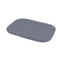 CEARȘAF cu elastic pentru bebe 5in1 - grafit, material textil (65/93cm) - waldin