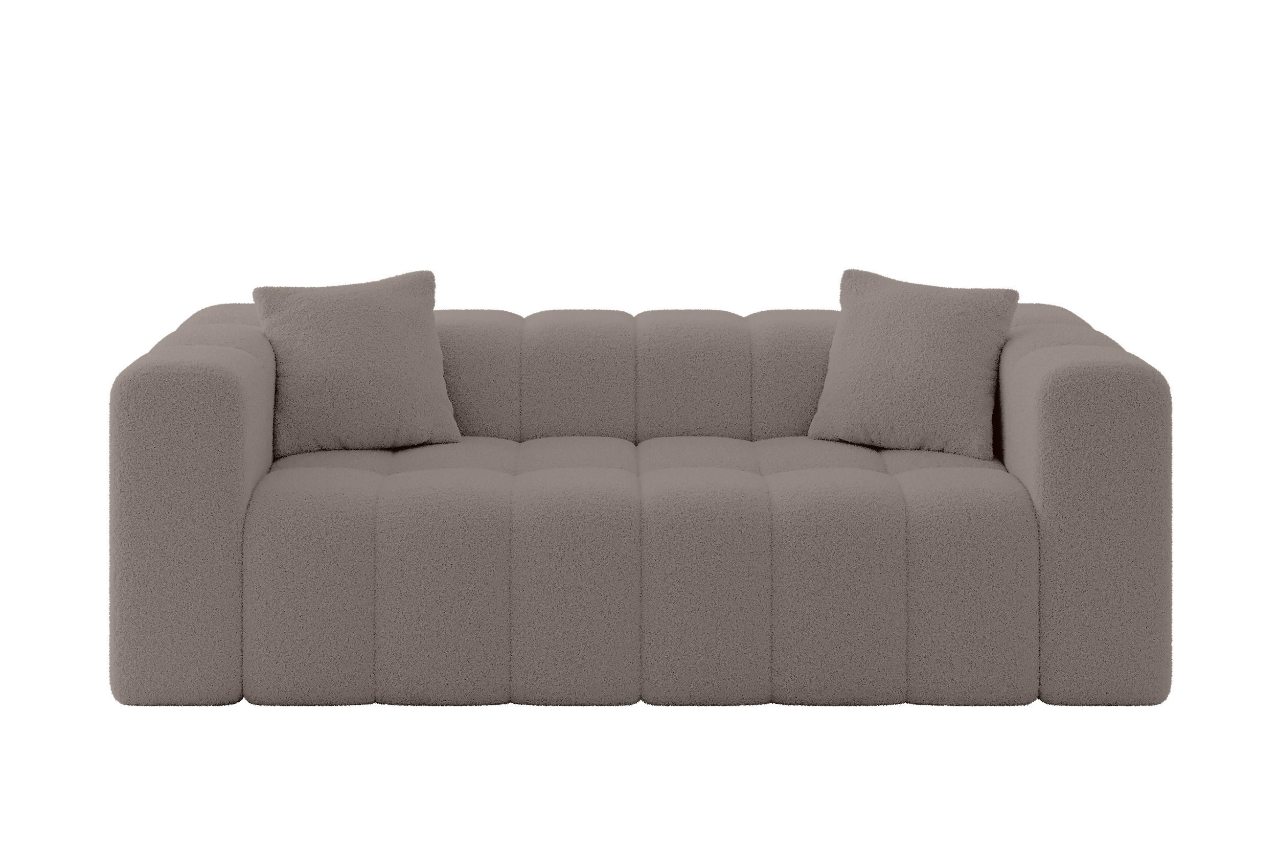 Altdecor Sofa Braun 232x71x90 cm