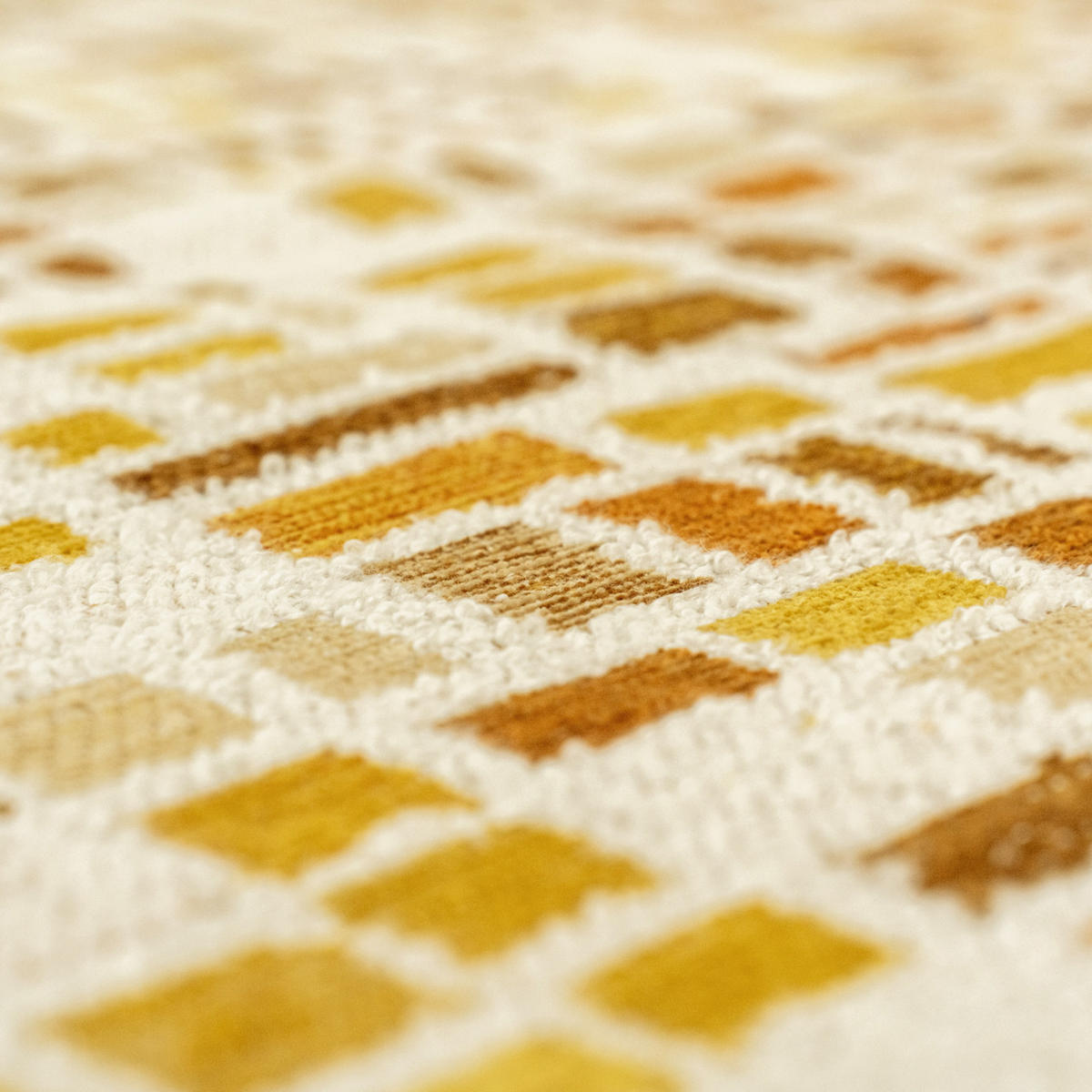 PREPROGA Cubik Moon 100/140 cm - oranžna, tekstil (100/140cm) - Louis De Poortere