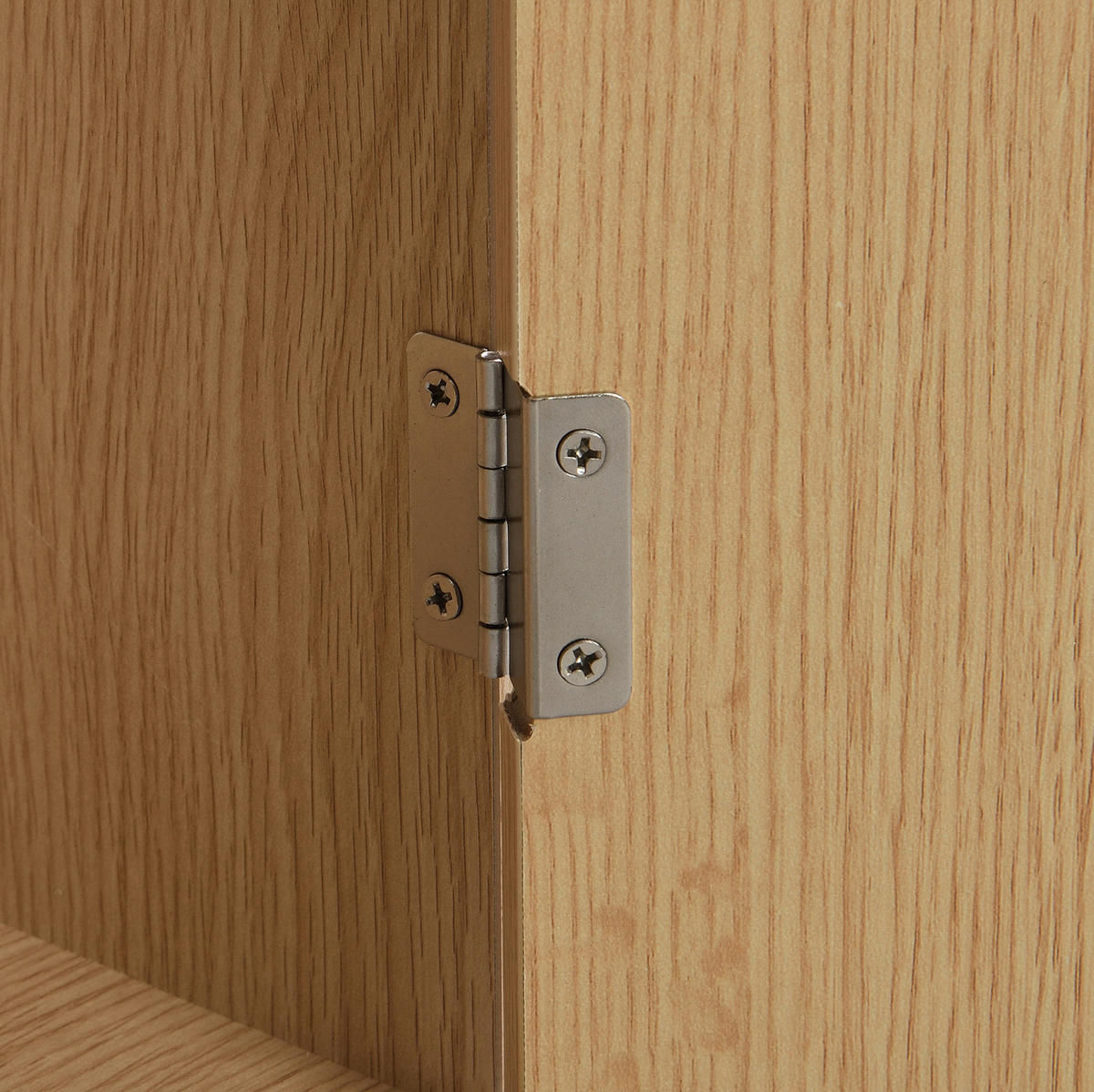 SCHUHSCHRANK 90/125/17 cm Natur aus MDF mit 3 Klappen und 1 Schublade - Naturfarben, Holzwerkstoff (90/125/17cm) - OKMYHOME