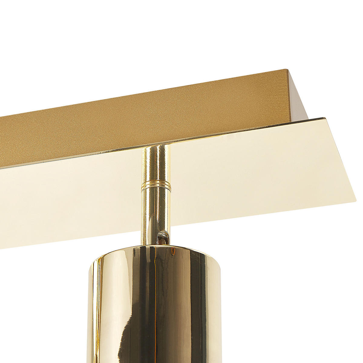 WANDLEUCHTE 2er-Set Tigris 12/13/13 cm - Goldfarben, Metall (70/17/8cm) - Beliani