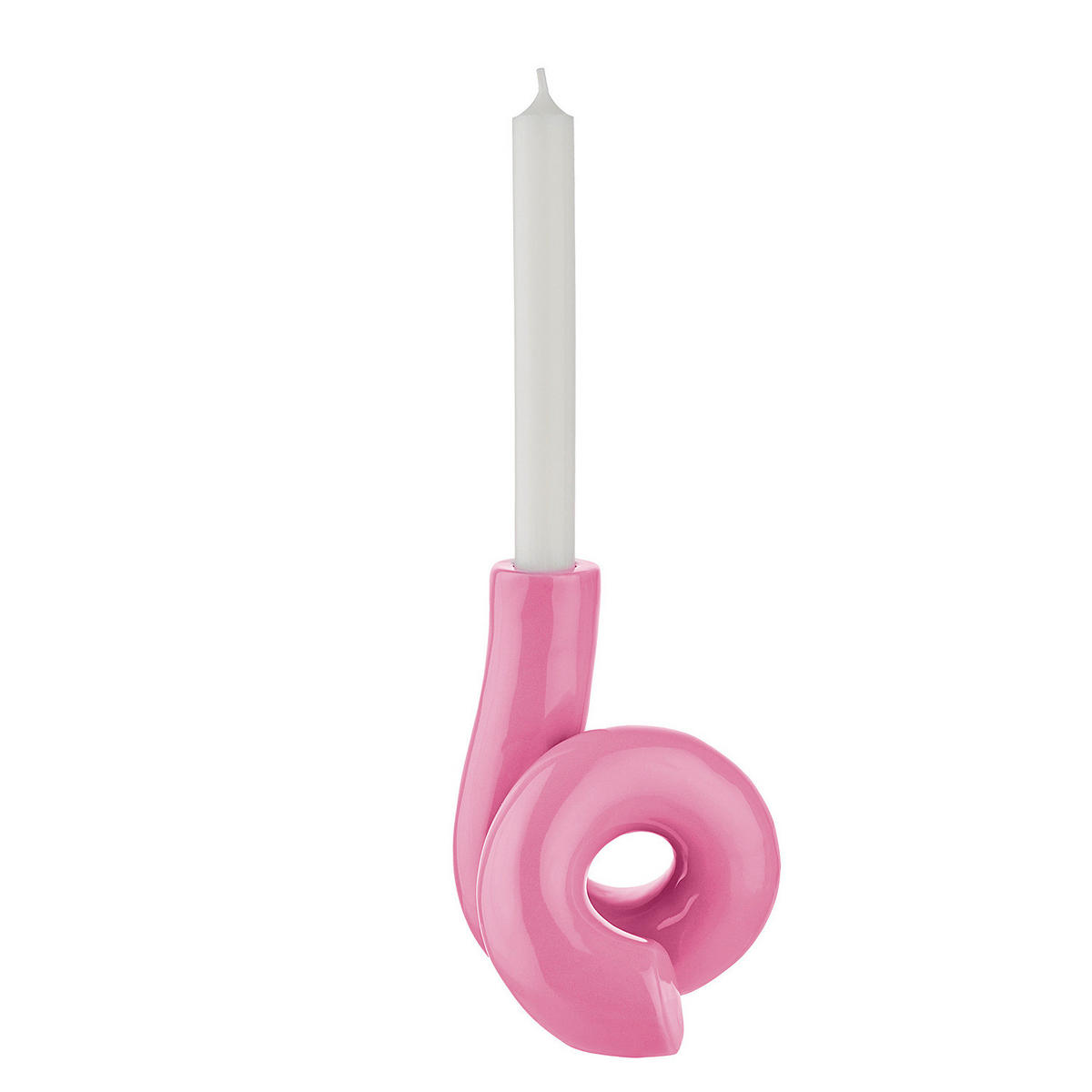 KERZENHALTER Rotate - Pink, Keramik (12/16/12cm) - Butlers