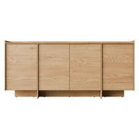 KOMMODE Japandi K4D - Eichefarben, Holzwerkstoff (200/90/38cm) - MIRJAN24
