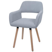 ESSZIMMERSTUHL Hellgrau - Hellgrau, Textil (56/80/53cm) - MCW