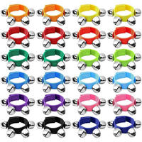ARMBAND mit Glöckchen 24-teiliges Set 12 Farben - Multicolor, Metall (22cm)