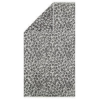 DUSCHTUCH TWO-TONE LEO 540 BASALT - 73 - Grau, Textil (80/150cm) - Cawoe