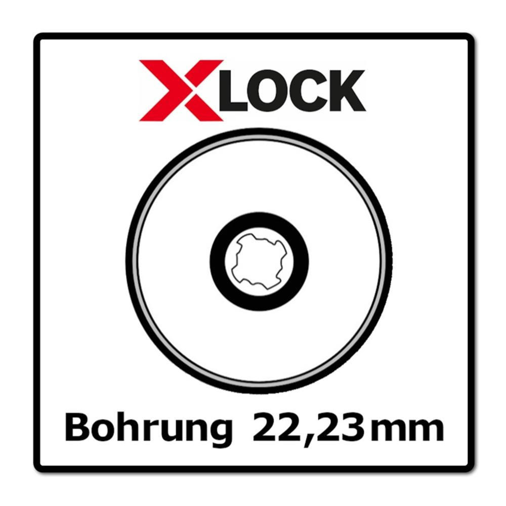 BOSCH EXPERT Multi Material Diamant Trennscheibe 125 x 22,23 x 2,4 mm X-LOCK ( 2608900670 ) - Nachfolger von 2608615161 - Multicolor, Kunststoff (160/155/15cm) - Bosch Professional