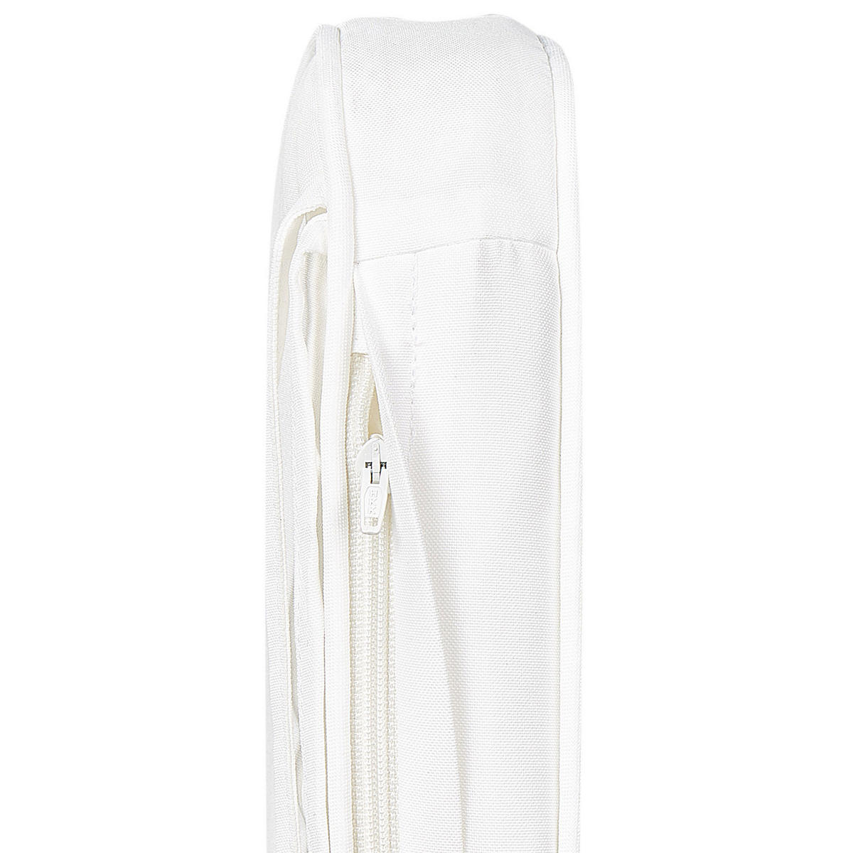 SITZKISSEN Weiß 29 x 38 cm Fiji - Weiß, Textil (38/5/29cm) - Beliani