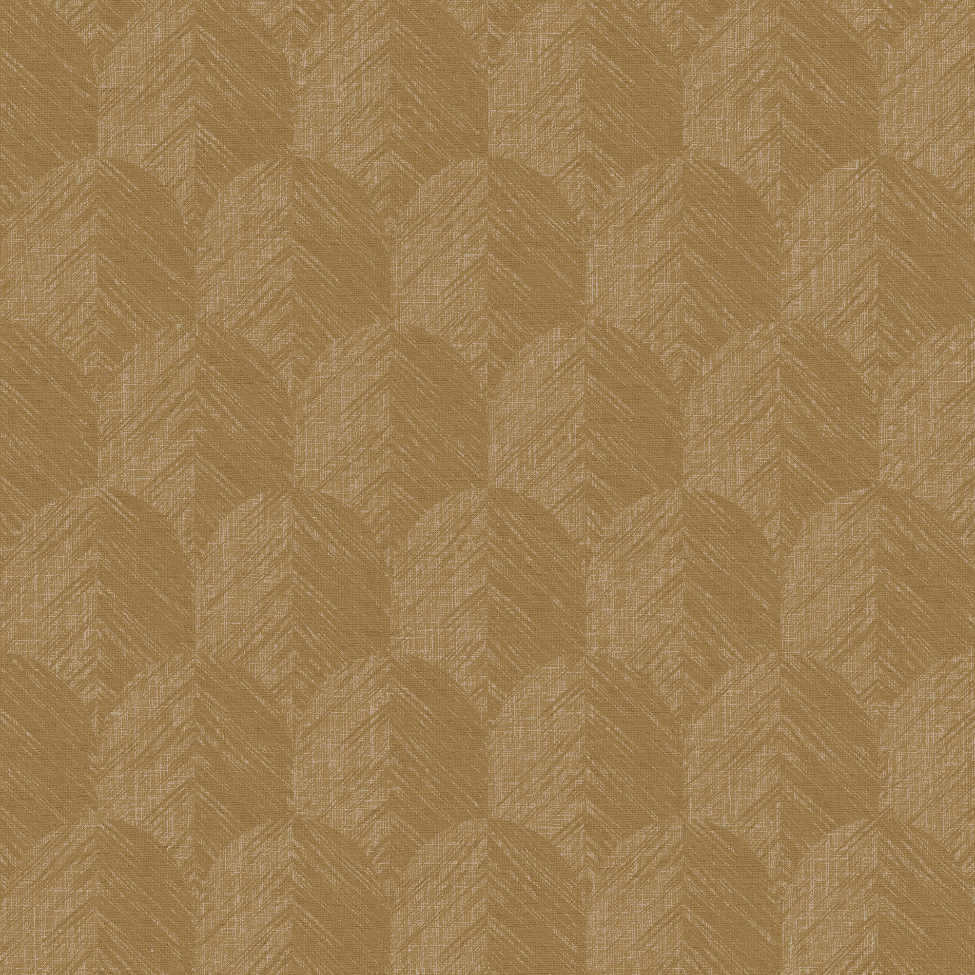 VLIESTAPETE - Romee warmes Gold - Goldfarben, Papier/Kunststoff (52/1000cm) - Superfresco Easy