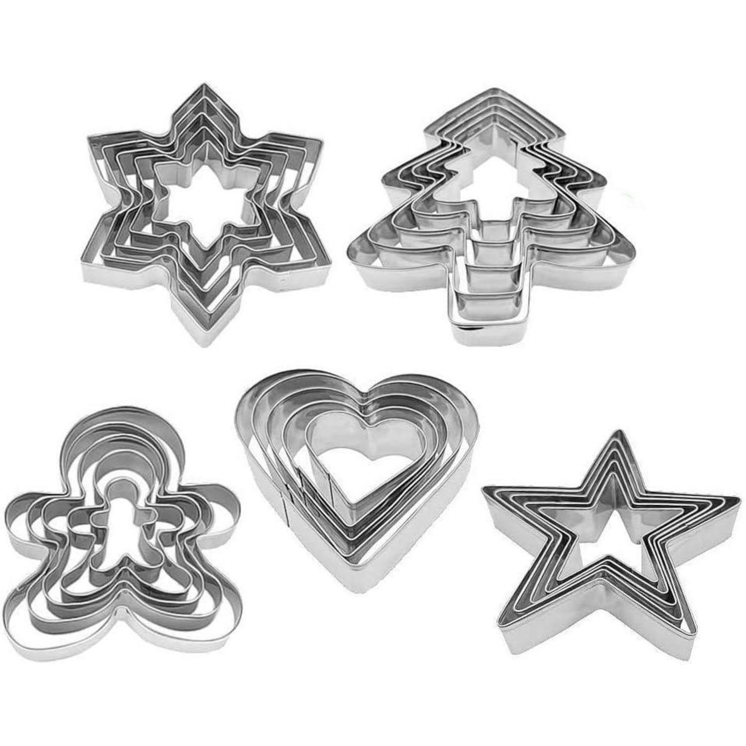 XXXLutz Ausstechform Silber 11x1x11 cm
