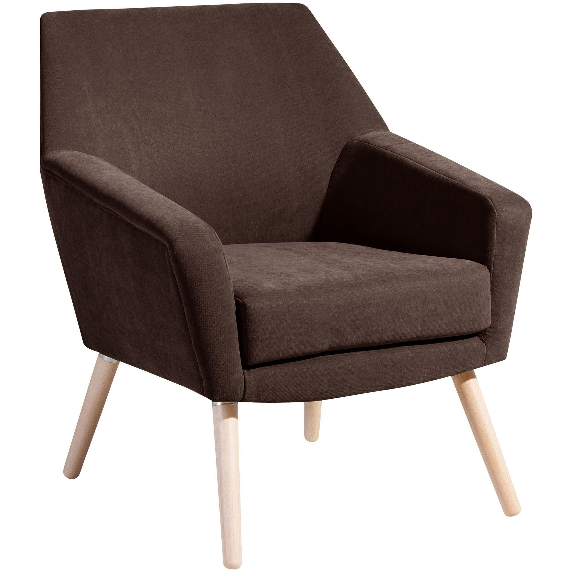 58aufmkessel Sessel Braun 71x81x67 cm